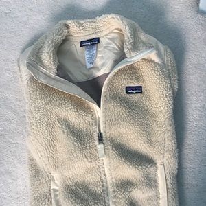 Patagonia Cream Sherpa Jacket